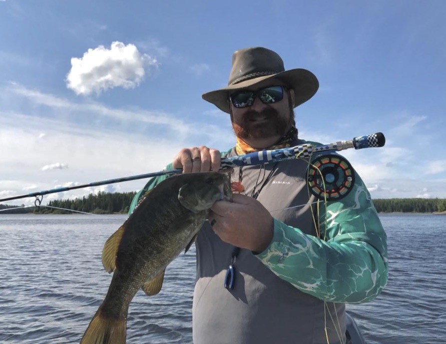 Fishing for large mouth bass in Ohio