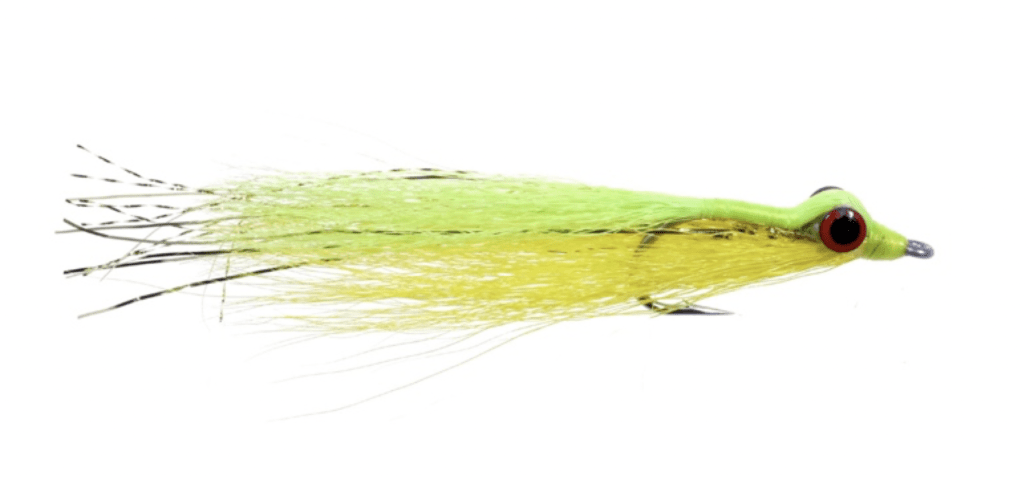 Fly fishing lure for large mouth bas